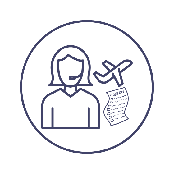travel agency icon